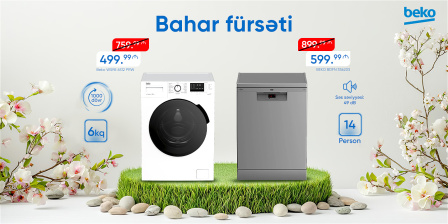 BEKO-DAN SƏRFƏLİ QİYMƏTLƏR!