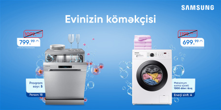 EVİNİZİN KÖMƏKÇİSİ!