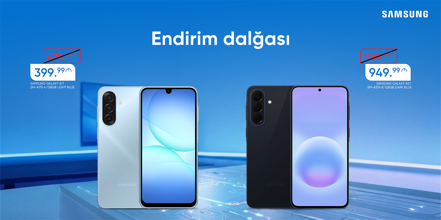 SAMSUNG SMARTFONLARINDA ENDİRİM DALĞASI!