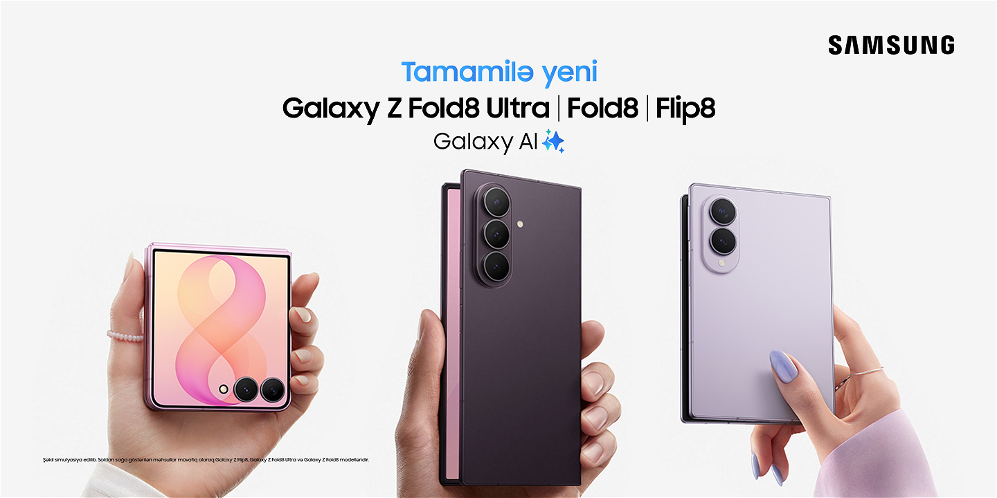 Yeni Galaxy Z seriyası - Texnologiyada qaydalar dəyişdi!