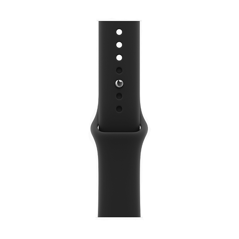 Apple Watch Series 12 GPS 46mm Black Aluminium Case with Black Sport Band