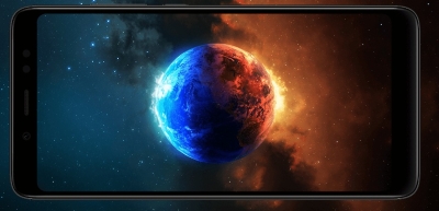 18:9 ölçülü sərhədsiz ekran