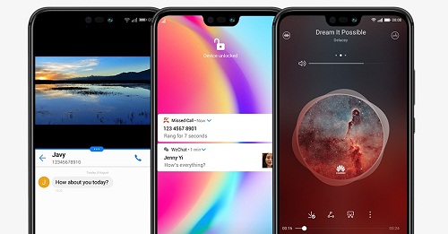 EMUI 8.0 interfeysi 