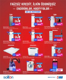 SOLİTON TBİLİSİ MAĞAZASININ 7 YAŞI MÜNASİBƏTİ İLƏ KAMPANİYA!