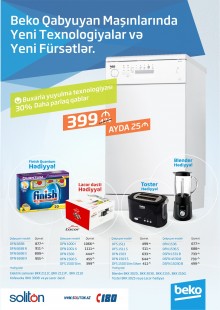 SOLİTON-BEKO QABYUYAN MAŞIN KAMPANİYASI!